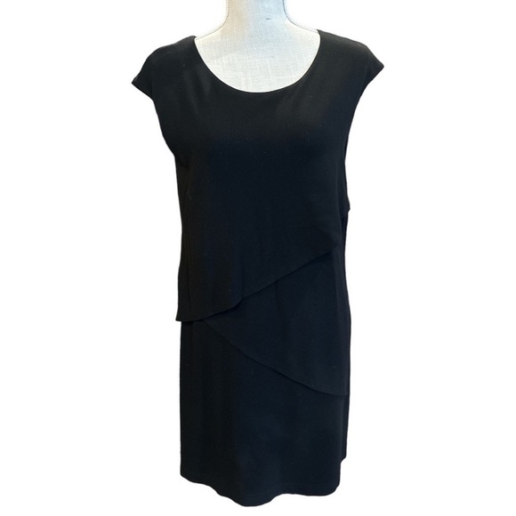 EUC - Lafayette 148 New York Asymmetrical Layered Dress - size S - Picture 2 of 4